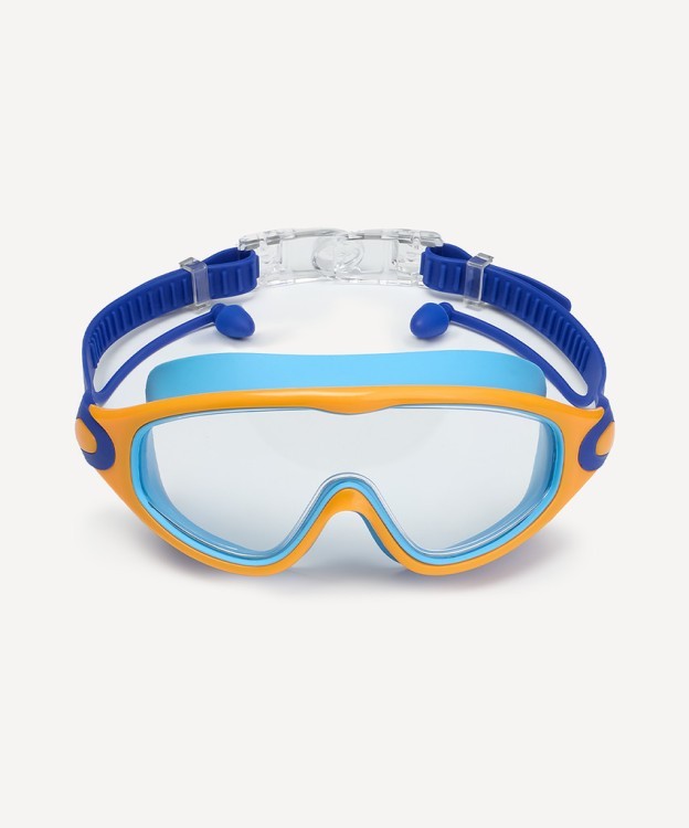 Очки-маска для плавания с берушами 25DEGREES Fusion Navy/Blue/Orange, детский (2125369) Очки-маска для плавания с берушами 25DEGREES Fusion Navy/Blue/Orange, детский (2125369)