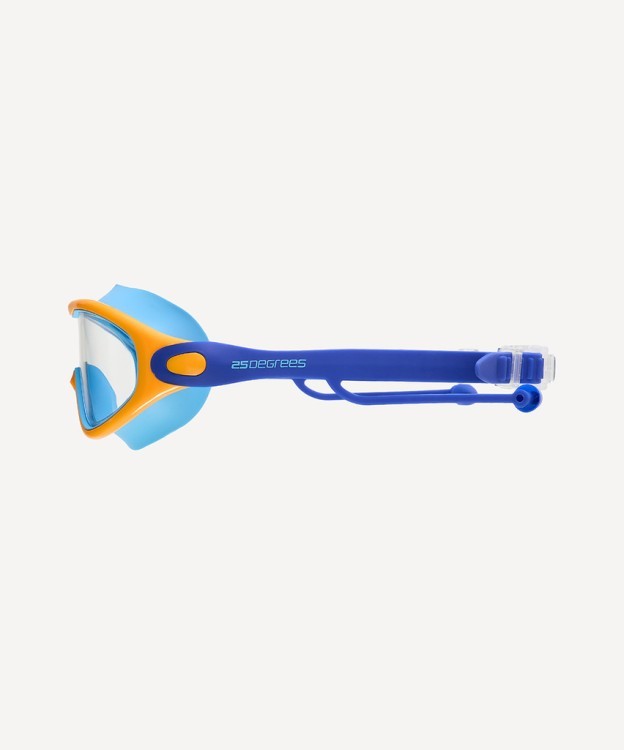Очки-маска для плавания с берушами 25DEGREES Fusion Navy/Blue/Orange, детский (2125369) Очки-маска для плавания с берушами 25DEGREES Fusion Navy/Blue/Orange, детский (2125369)