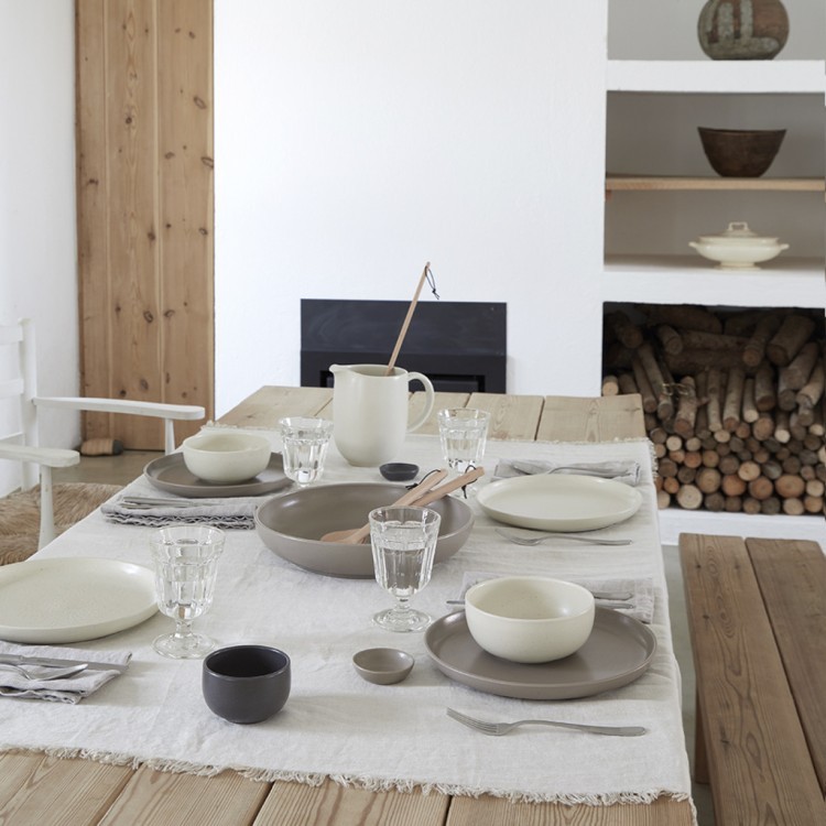 Тарелка SOA231-VAN(SOA231-VC7208), керамика, Vanilla, CASAFINA BY COSTA NOVA