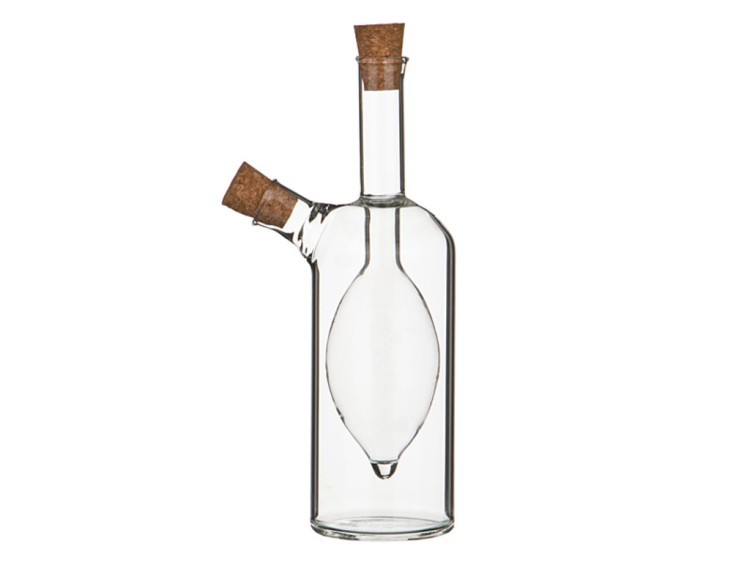 Бутылка для масла/уксуса 6.5*19.5 см.200/50 мл. Dalian Hantai (181-187) 