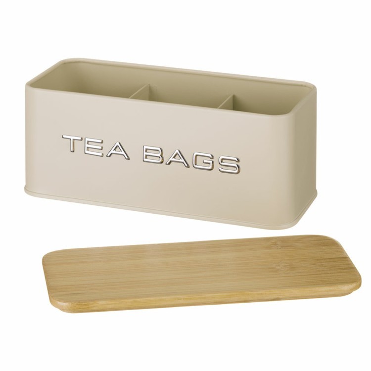 Банка agness для чайных пакетиков, 20,5х9х8 см, цвет: ivory Agness (790-400)