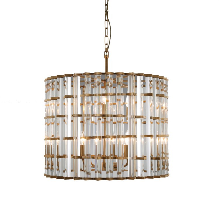 Люстра MD3467-12, металл, стекло, clear, ROOMERS FURNITURE