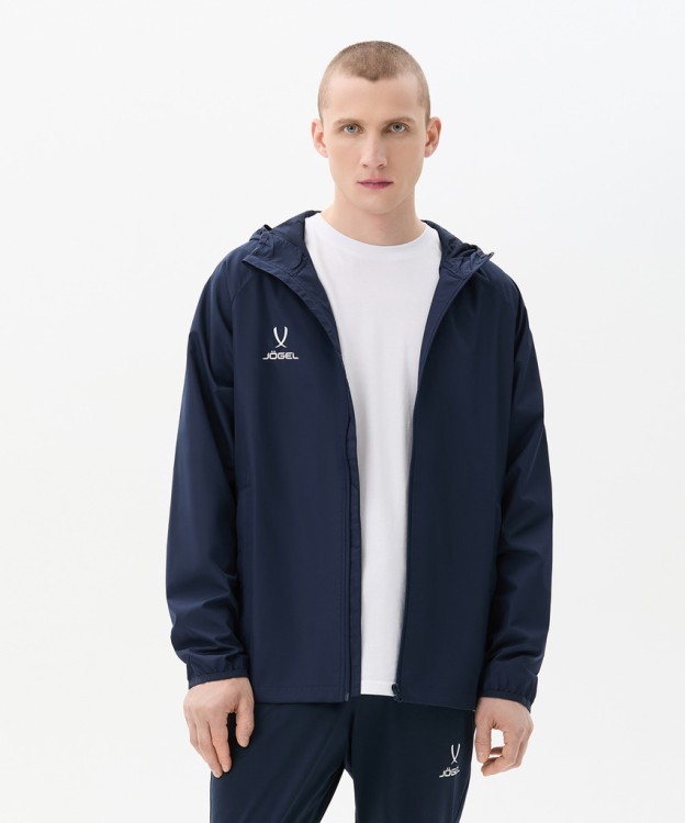 Куртка ветрозащитная JÖGEL CAMP Rain Jacket, темно-синий (2095787) Куртка ветрозащитная JÖGEL CAMP Rain Jacket, темно-синий (2095787)