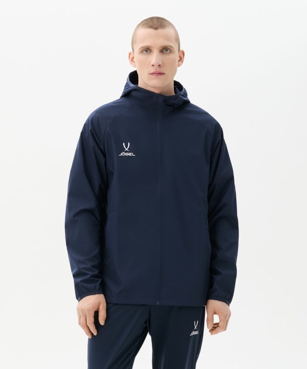 Куртка ветрозащитная JÖGEL CAMP Rain Jacket, темно-синий (2095787) Куртка ветрозащитная JÖGEL CAMP Rain Jacket, темно-синий (2095787)