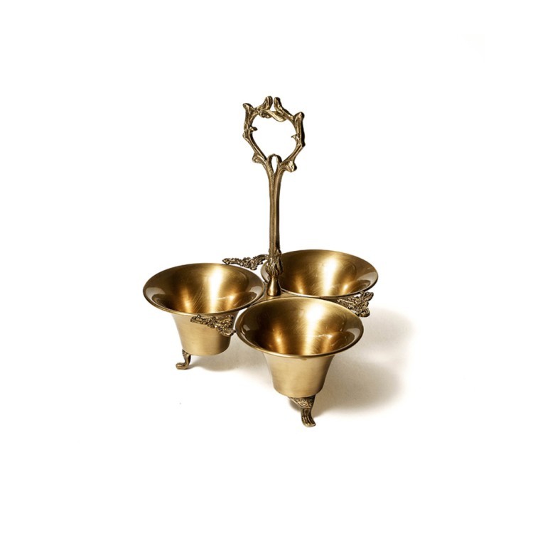 Менажница 12619/AB, латунь, Antique brass, ROOMERS TABLEWARE
