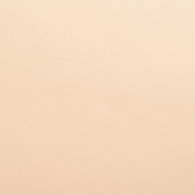 Простыня на резинке из сатина бежево-розового цвета из коллекции essential, 160х200 см (70544)