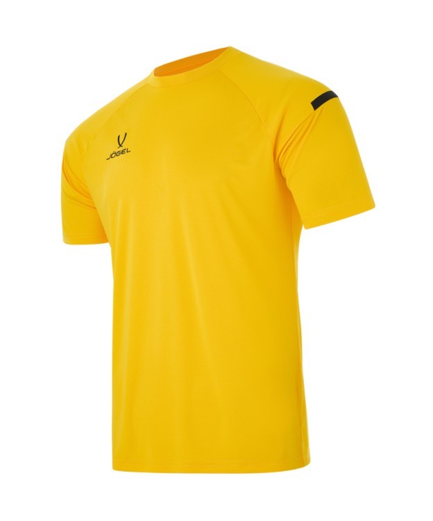 Футболка тренировочная JÖGEL CAMP 2 Training Poly Tee, желтый/черный (2121611) Футболка тренировочная JÖGEL CAMP 2 Training Poly Tee, желтый/черный (2121611)