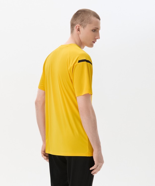 Футболка тренировочная JÖGEL CAMP 2 Training Poly Tee, желтый/черный (2121611) Футболка тренировочная JÖGEL CAMP 2 Training Poly Tee, желтый/черный (2121611)