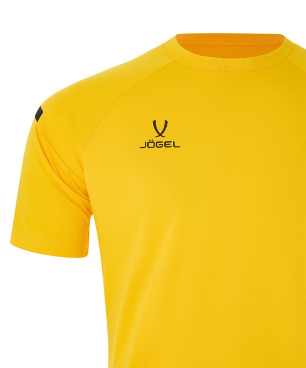 Футболка тренировочная JÖGEL CAMP 2 Training Poly Tee, желтый/черный (2121611) Футболка тренировочная JÖGEL CAMP 2 Training Poly Tee, желтый/черный (2121611)