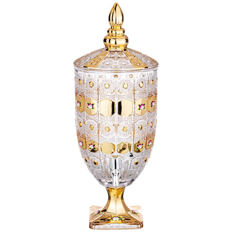 Диспенсер для напитков "лимонадница lefard gold glass" 4,8 л. 19*19 см. высота=52 см. Lefard (195-173) Диспенсер для напитков "лимонадница lefard gold glass" 4,8 л. 19*19 см. высота=52 см. Lefard (195-173)
