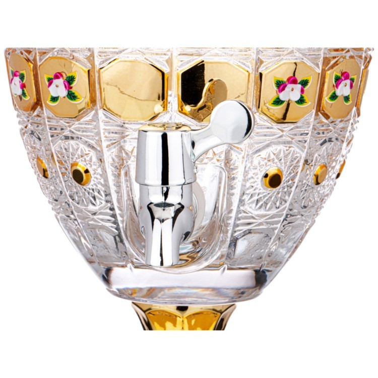 Диспенсер для напитков "лимонадница lefard gold glass" 4,8 л. 19*19 см. высота=52 см. Lefard (195-173) Диспенсер для напитков "лимонадница lefard gold glass" 4,8 л. 19*19 см. высота=52 см. Lefard (195-173)