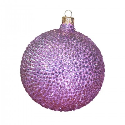 Новогодний шар Нежная мечта с кристаллами Swarovski (4057)