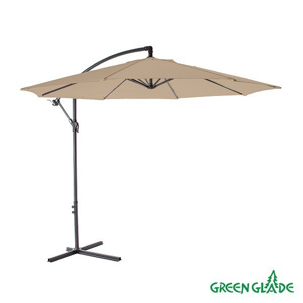 Зонт садовый Green Glade 8005 тауп (89086) Зонт садовый Green Glade 8005 тауп (89086)