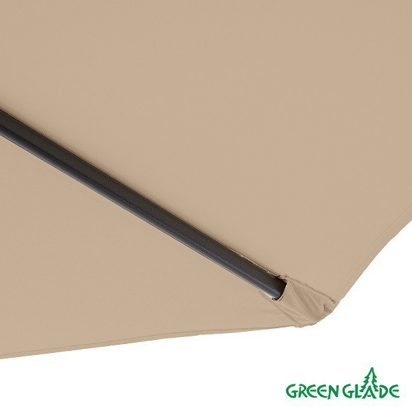 Зонт садовый Green Glade 8005 тауп (89086) Зонт садовый Green Glade 8005 тауп (89086)