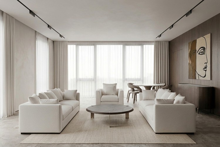 Диван Роберто(Roberto) трехместный, рогожка кремовый BOTEGA-SVBEG 250*100*90см (TT-00014531)