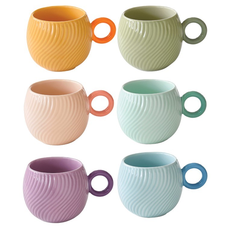 Набор кружек для кофе waves, 90 мл, 6 шт. (80341)