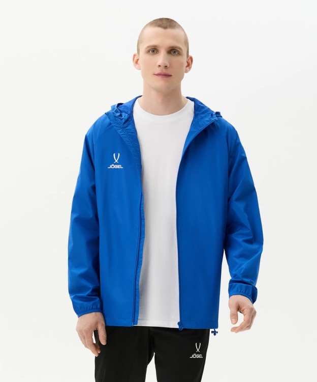 Куртка ветрозащитная JÖGEL CAMP Rain Jacket, синий, детский (2112624) Куртка ветрозащитная JÖGEL CAMP Rain Jacket, синий, детский (2112624)