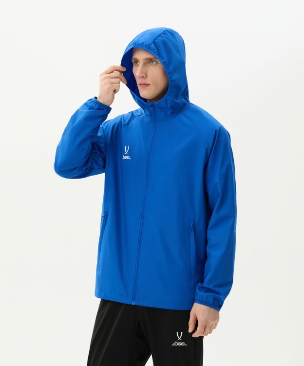 Куртка ветрозащитная JOGEL CAMP Rain Jacket, синий, детский (2112624)