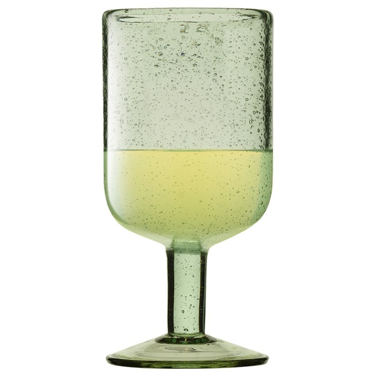 Набор бокалов для вина flowi, 410 мл, зеленые, 2 шт. (74744)