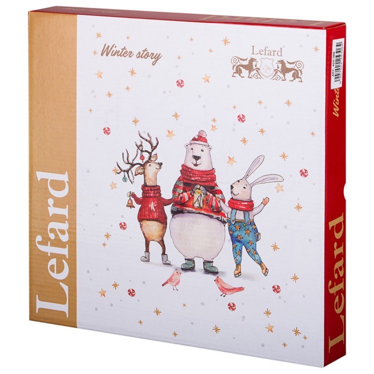 Набор тарелок обеденных lefard "winter story" 2 шт. 26,5 см (425-306) 