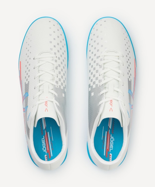 Бутсы многошиповые JÖGEL Evofly TF Talant White/blue (2118216)