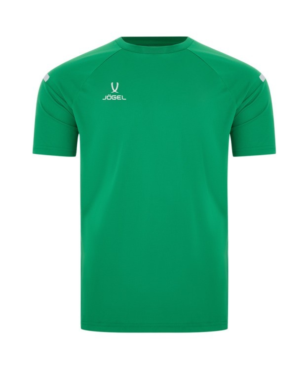 Футболка тренировочная JÖGEL CAMP 2 Training Poly Tee, зеленый/белый (2121623) Футболка тренировочная JÖGEL CAMP 2 Training Poly Tee, зеленый/белый (2121623)