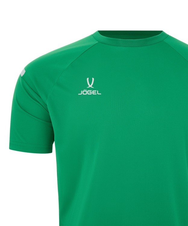 Футболка тренировочная JOGEL CAMP 2 Training Poly Tee, зеленый/белый (2121622)
