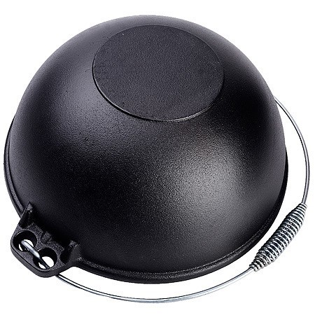 Казан чугун 6 л, крышка, ручка.MB (31163)