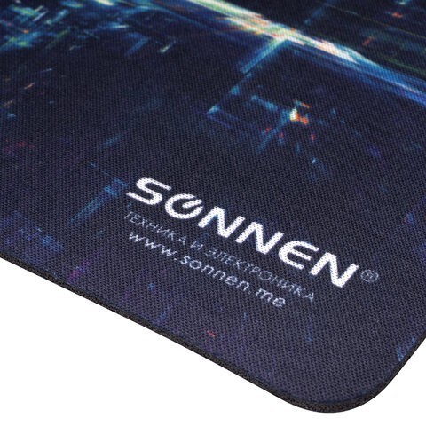 Коврик для мыши Sonnen SINGULARITY резина + ткань 220х180х3 мм 513293 (5) (86744) Коврик для мыши Sonnen SINGULARITY резина + ткань 220х180х3 мм 513293 (5) (86744)