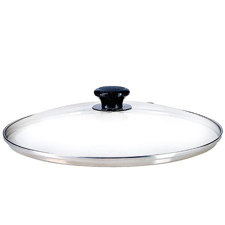 Крышка 30см чер/ручка мет/ободок РОССИЯ (7030)