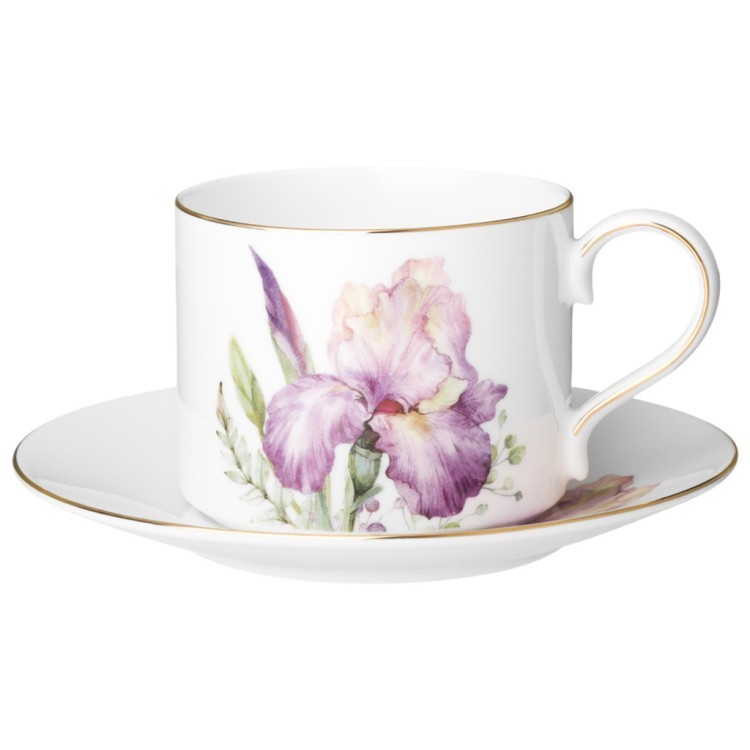 Чайный набор lefard "irises" на 2 пер. 4 пр. 300 мл Lefard (590-613)