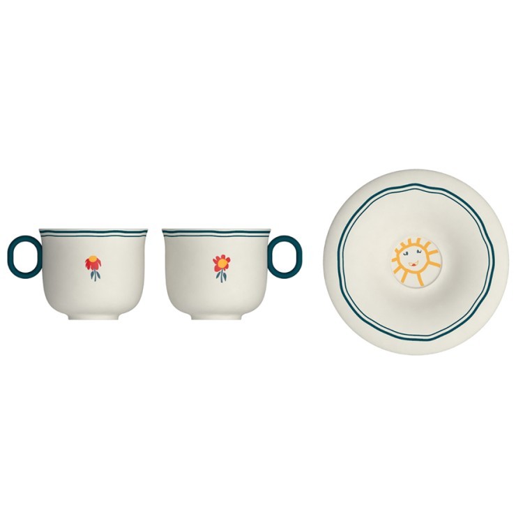 Чайная пара plush, sun kiss, 280 мл (80405)