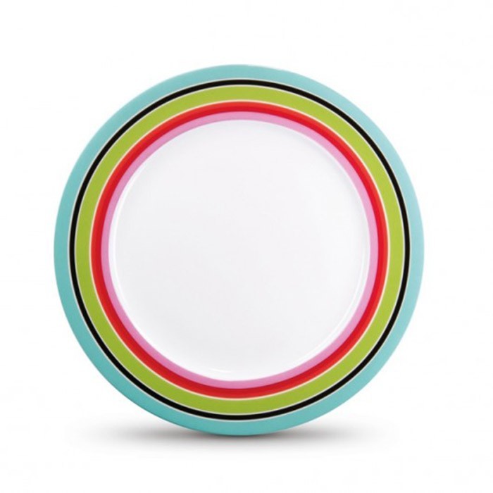 Фарфоровая тарелка stripy (52840)