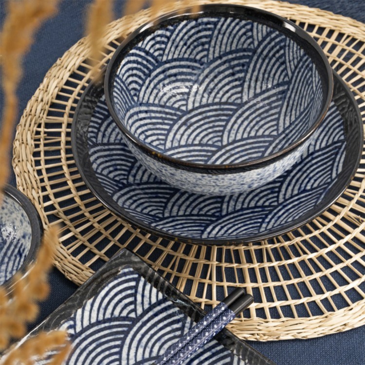 Тарелка 18578, 20.2, фарфор, blue, TOKYO DESIGN