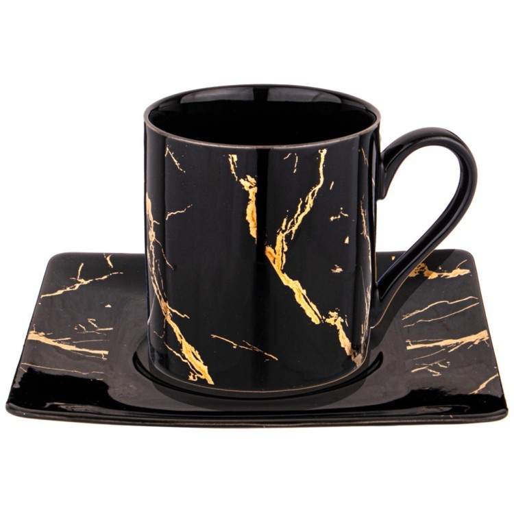 Чайный сервиз lefard "fantasy" на 6 персон 14пр. черный Lefard (42-349)