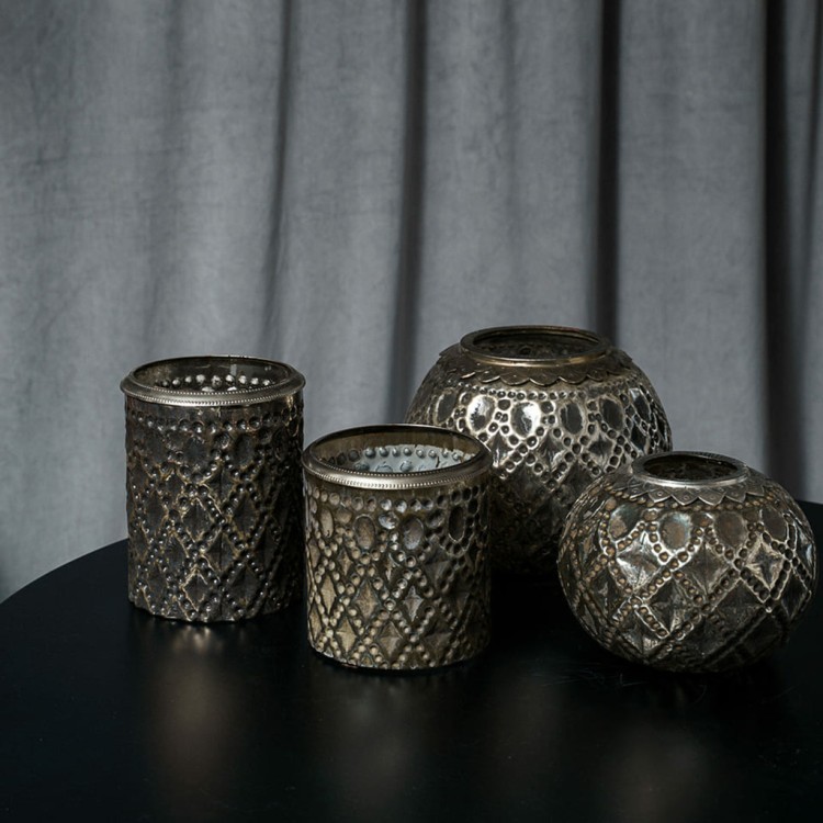 Подсвечник Ksa/5478, 25, стекло, металл, black gold, ROOMERS FURNITURE Подсвечник Ksa/5478, 25, стекло, металл, black gold, ROOMERS FURNITURE