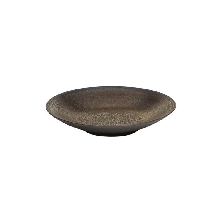 Тарелка L9503-M2, 20.7, каменная керамика, Brown, ROOMERS TABLEWARE