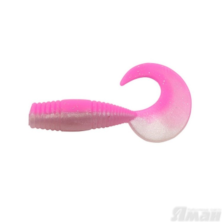 Твистер Yaman Spry Tail, 3" цвет 29 - Pink Pearl, 8 шт Y-ST3-29 (70735)