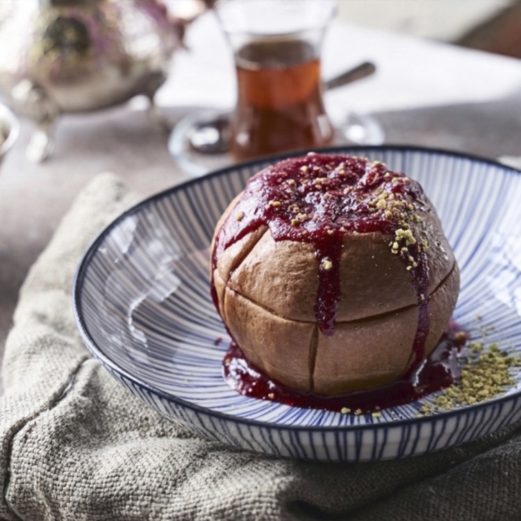 Тарелка 16030, 21 см, фарфор, blue, TOKYO DESIGN