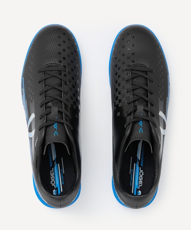 Бутсы многошиповые JÖGEL Evofly TF Talant Black/blue (2118279)