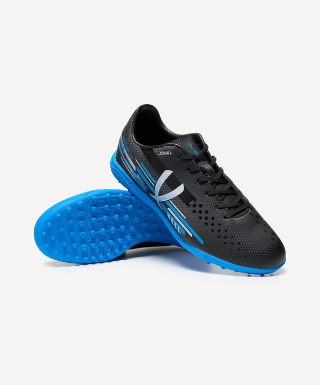 Бутсы многошиповые JOGEL Evofly TF Talant Black/blue (2118279)