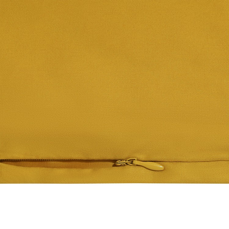Комплект постельного белья из премиального сатина горчичного цвета из коллекции essential, 200х220 см (78455)