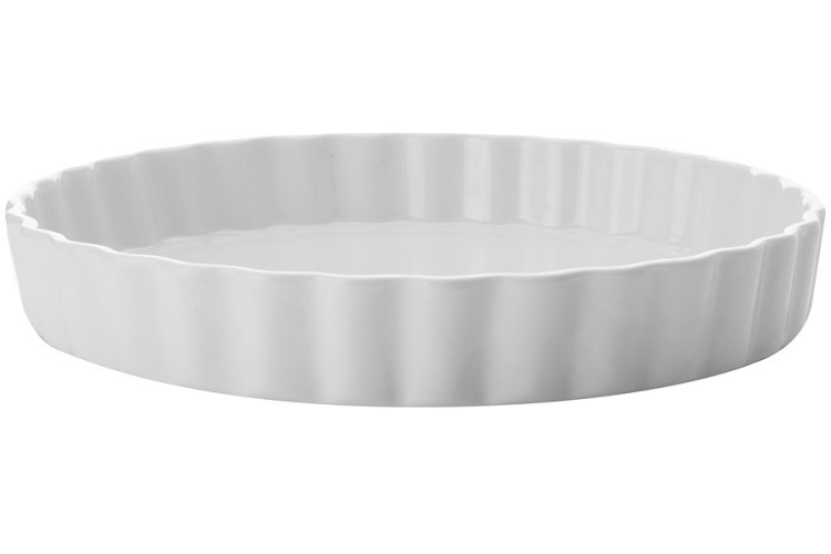 Блюдо круглое д/выпечки (Киш) Белая коллекция в подарочной упаковке - MW602-AA05017 Maxwell & Williams