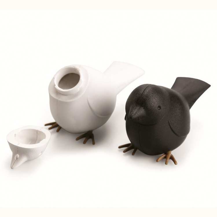 Набор для специй sparrow, черный/белый (70500)