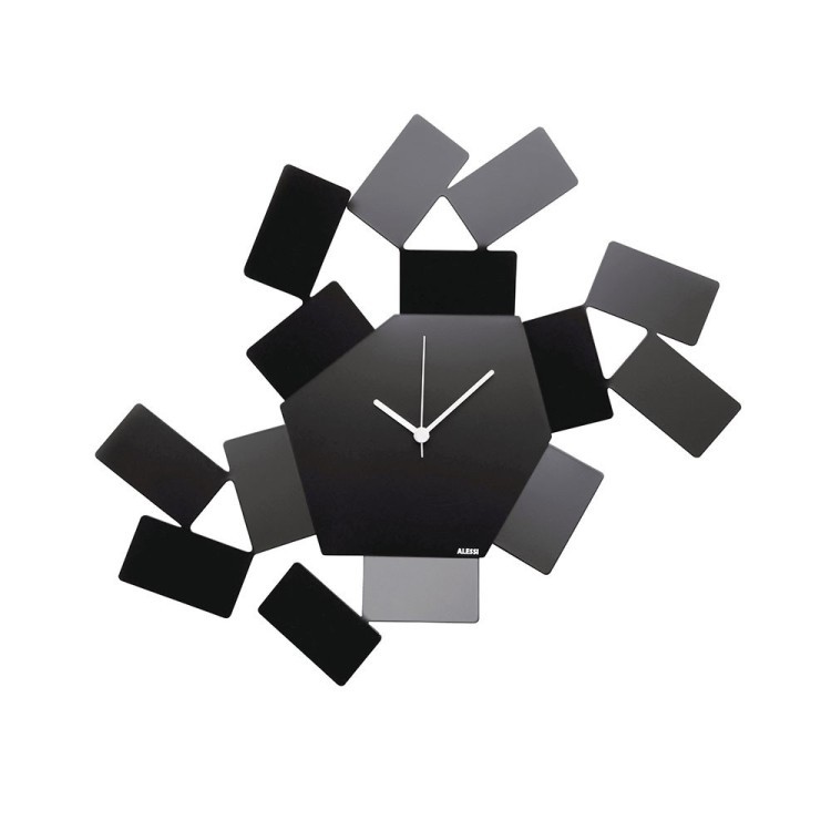 Часы настенные stanza scirocco черные (53667)
