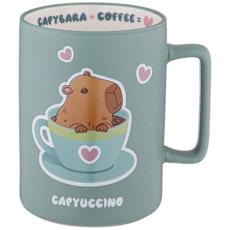 Кружка lefard "capybara+coffee" 400мл Lefard (260-998)