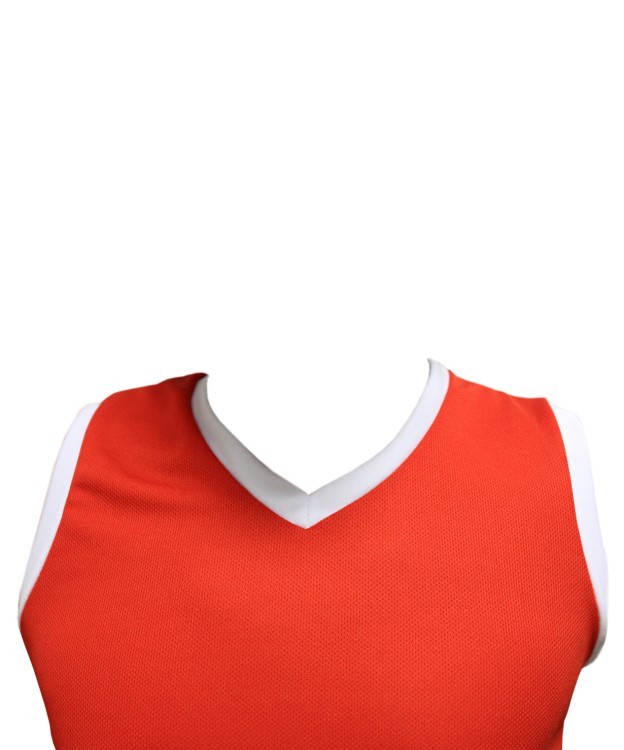 Форма баскетбольная, красно-белая (8453)