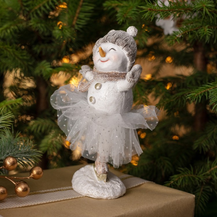 Статуэтка "снеговик" 14х7х17,5 см Lefard (162-1289) Статуэтка "снеговик" 14х7х17,5 см Lefard (162-1289)