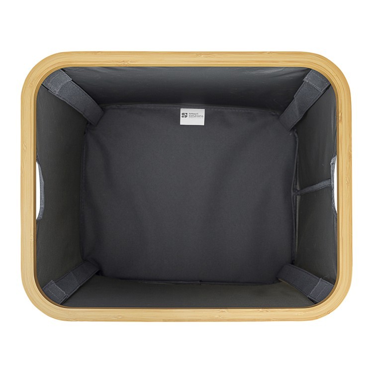 Корзина для белья neat mid, 40x33x43 см, серая (77868) Корзина для белья neat mid, 40x33x43 см, серая (77868)