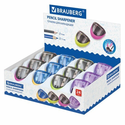 Точилка для карандашей Brauberg Space 223589 (24) (86642) Точилка для карандашей Brauberg Space 223589 (24) (86642)